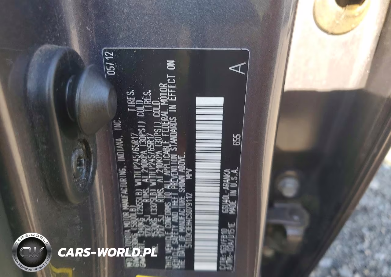 2012 Toyota Highlander Base VIN:5TDZK3EH4CS079112 - 13