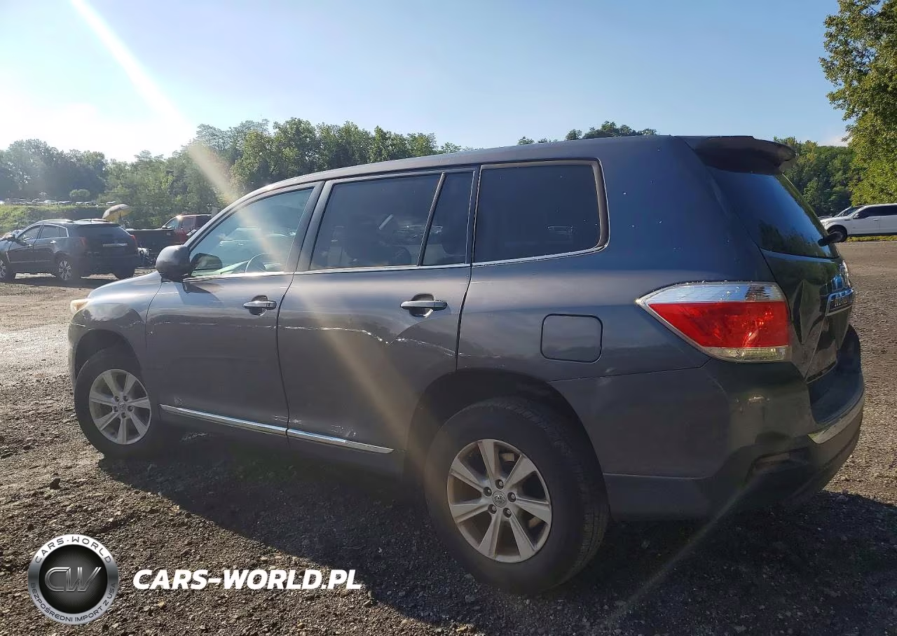 2012 Toyota Highlander Base VIN:5TDZK3EH4CS079112 - 2