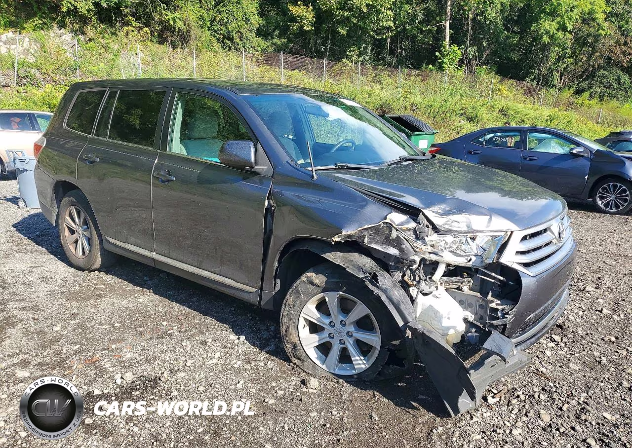 2012 Toyota Highlander Base VIN:5TDZK3EH4CS079112 - 4