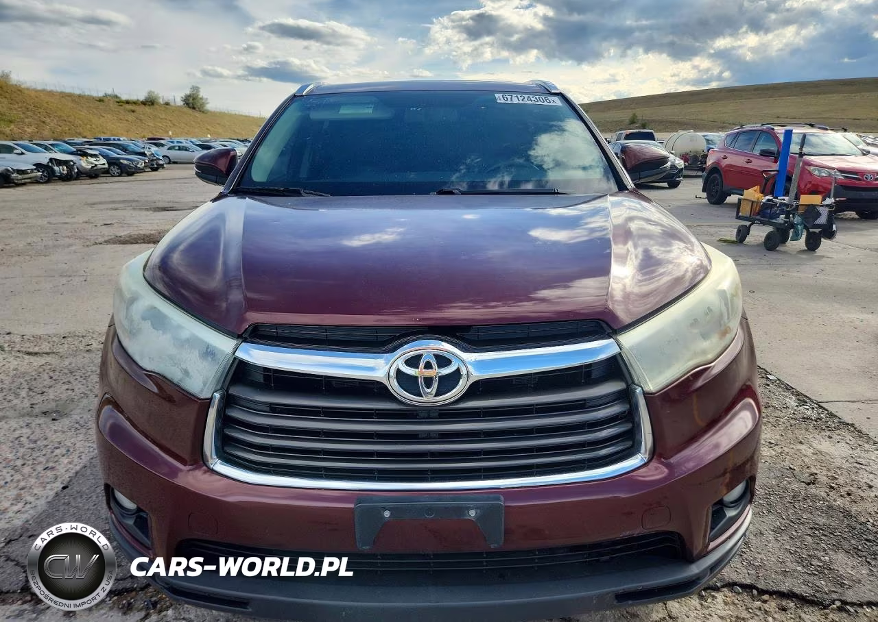 2016 Toyota Highlander Xle VIN:5TDJKRFH1GS344377 - 5
