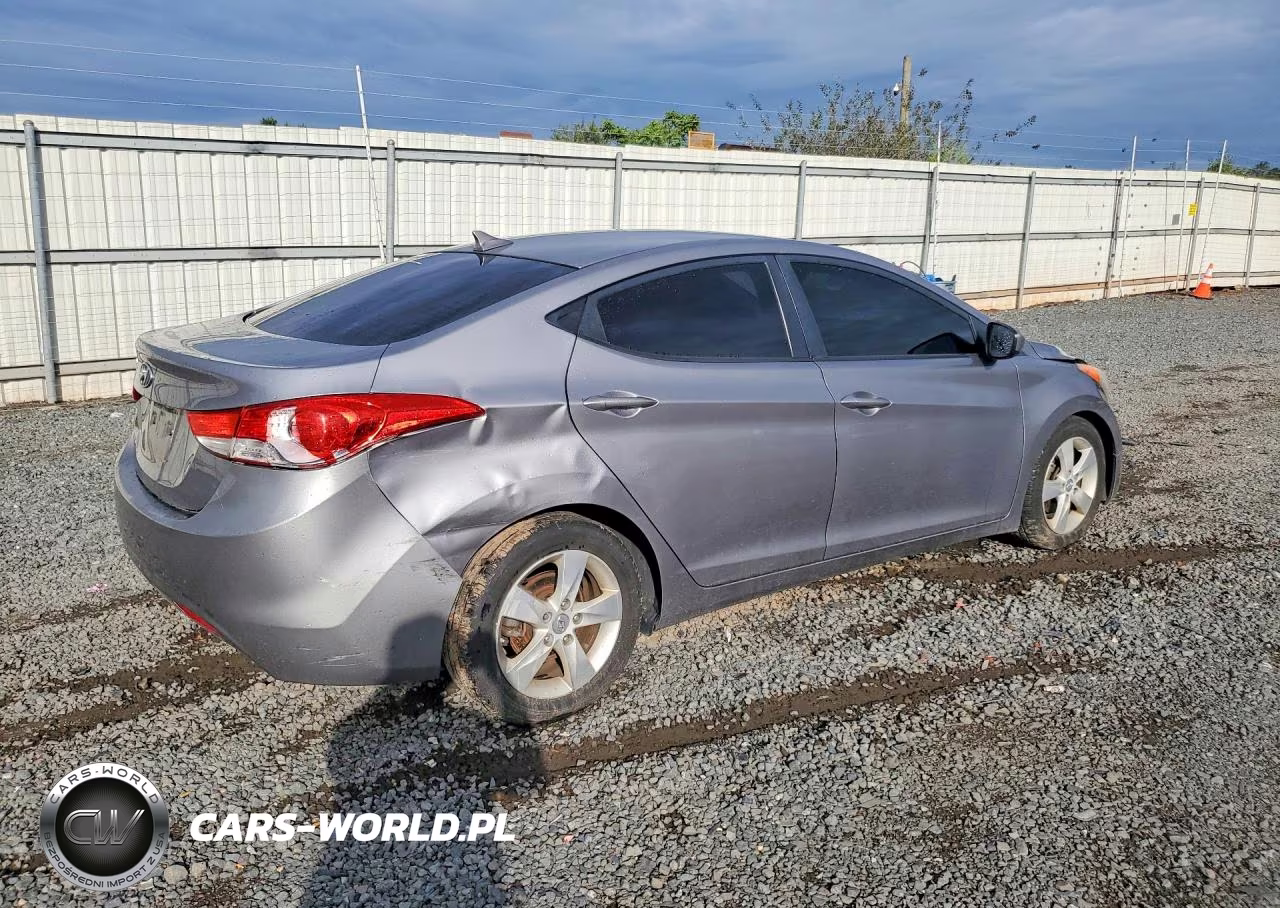 2011 Hyundai Elantra Gls VIN:KMHDH4AE9BU148991 - 3