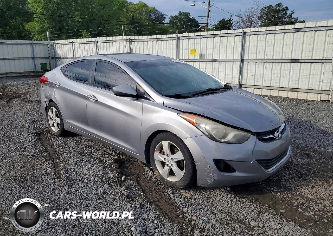 2011 Hyundai Elantra Gls VIN:KMHDH4AE9BU148991 - 4