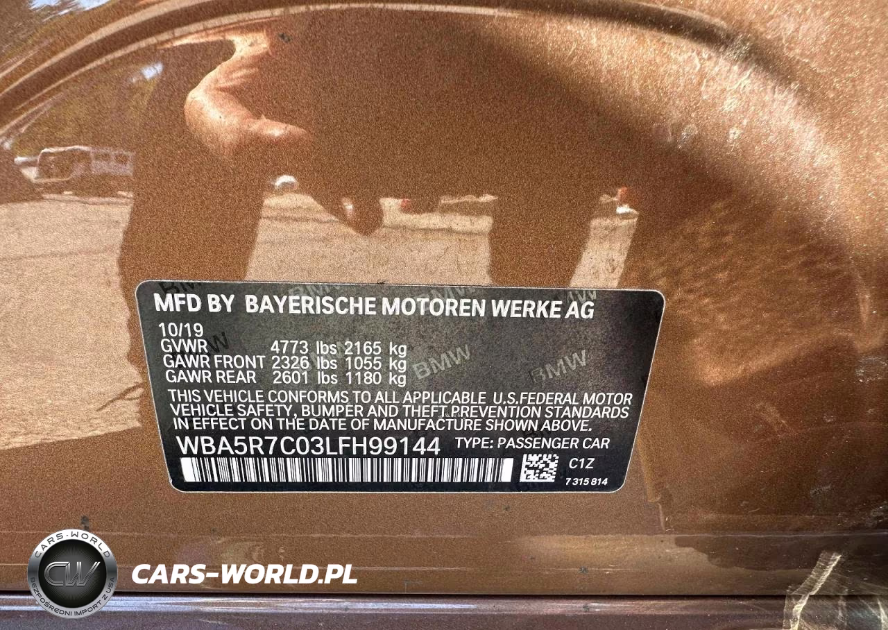 2020 BMW 330Xi VIN:WBA5R7C03LFH99144 - 10