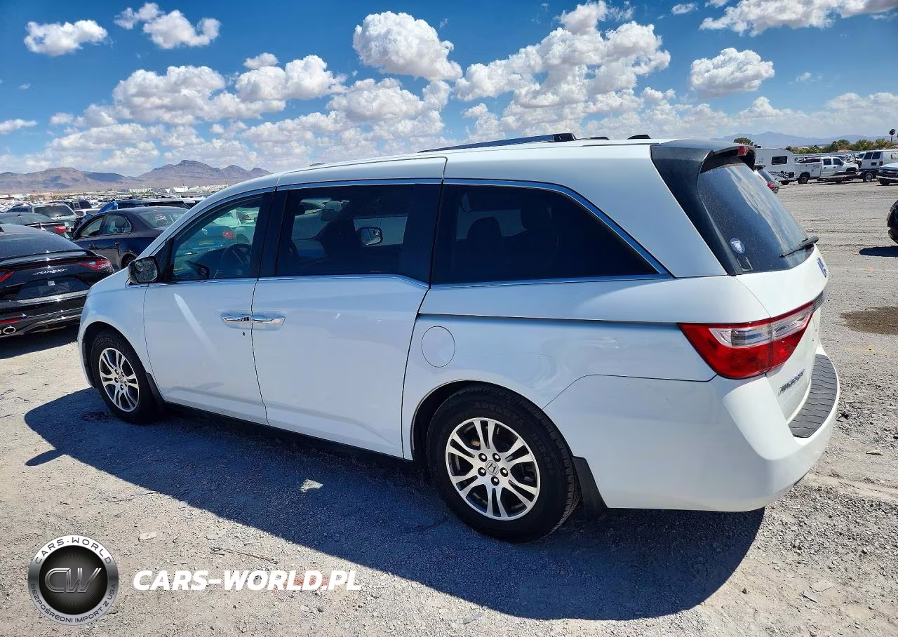 2012 Honda Odyssey Exl VIN:5FNRL5H62CB108923 - 2