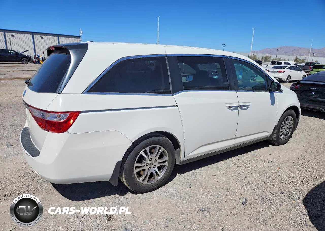 2012 Honda Odyssey Exl VIN:5FNRL5H62CB108923 - 3