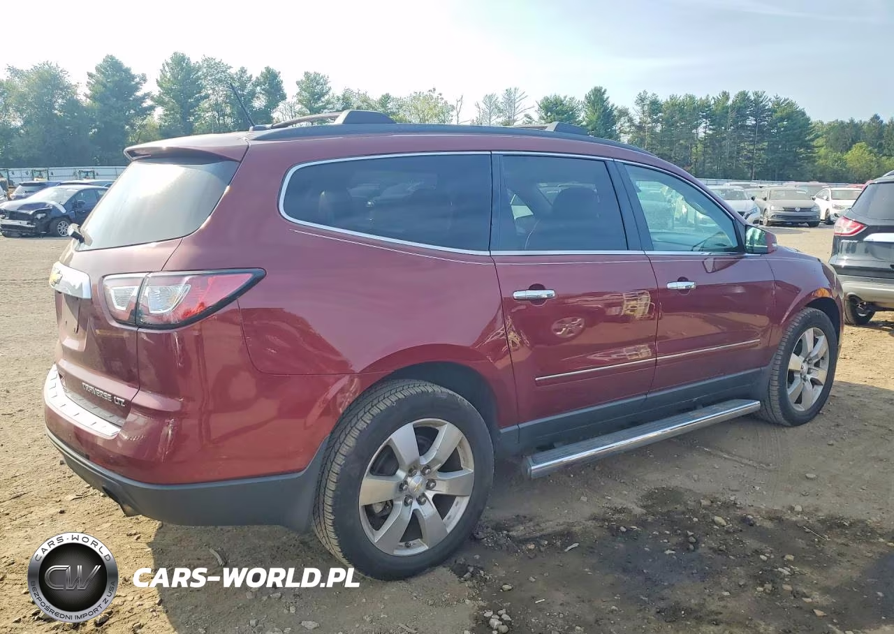 2015 Chevrolet Traverse Ltz VIN:1GNKRJKD9FJ387985 - 3