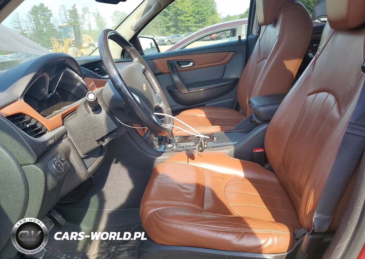 2015 Chevrolet Traverse Ltz VIN:1GNKRJKD9FJ387985 - 7