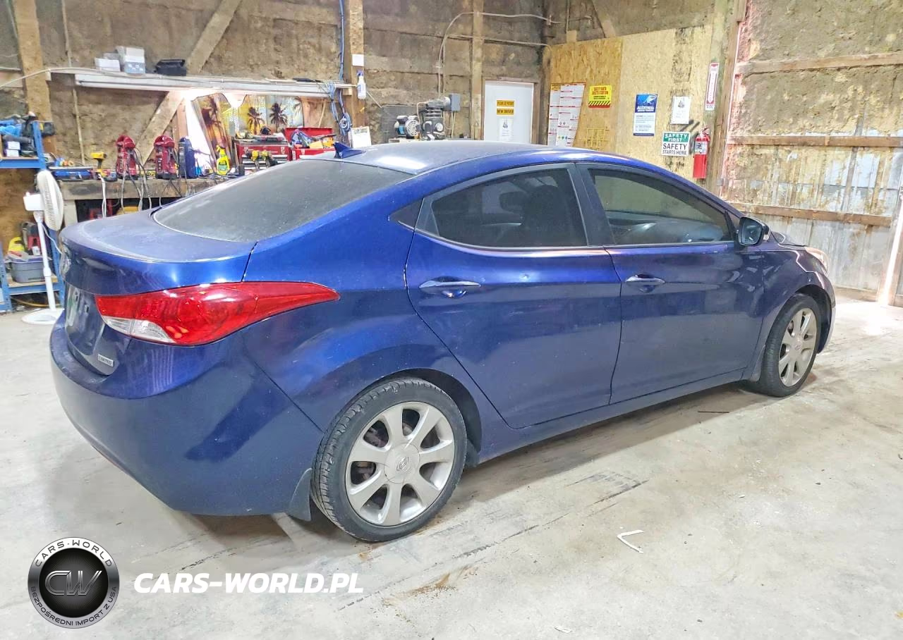 2013 Hyundai Elantra Limited VIN:KMHDH4AE1DU527325 - 3