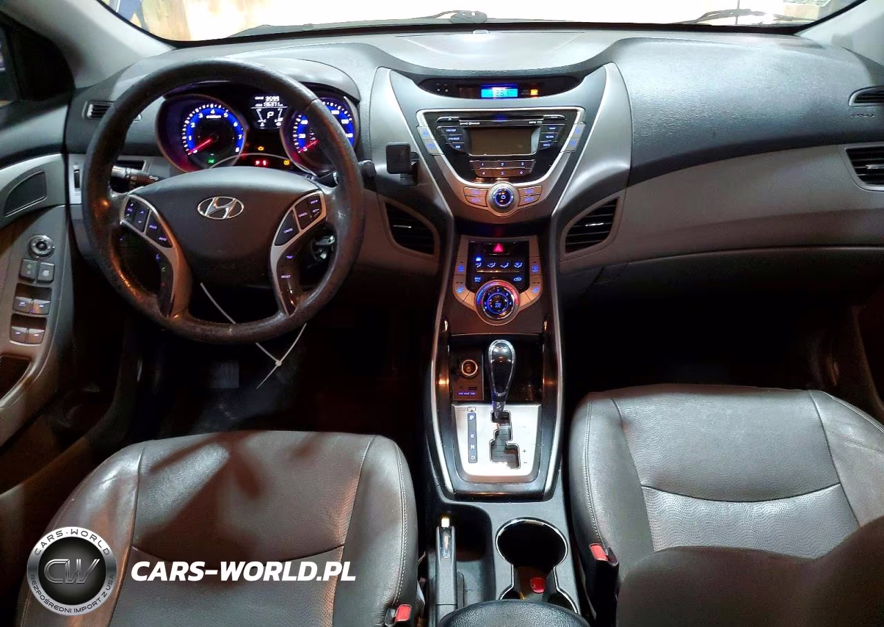 2013 Hyundai Elantra Limited VIN:KMHDH4AE1DU527325 - 8