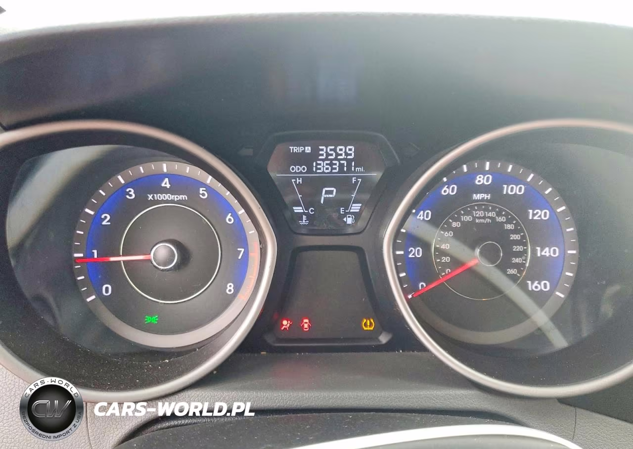 2013 Hyundai Elantra Limited VIN:KMHDH4AE1DU527325 - 9