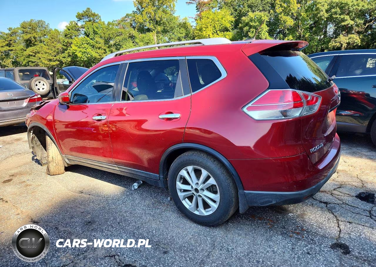 2016 Nissan Rogue Sv VIN:KNMAT2MT0GP729984 - 2
