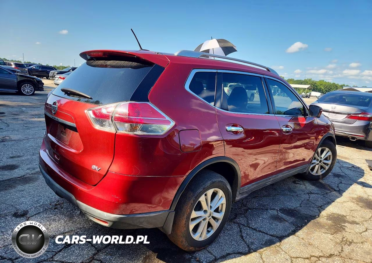 2016 Nissan Rogue Sv VIN:KNMAT2MT0GP729984 - 3
