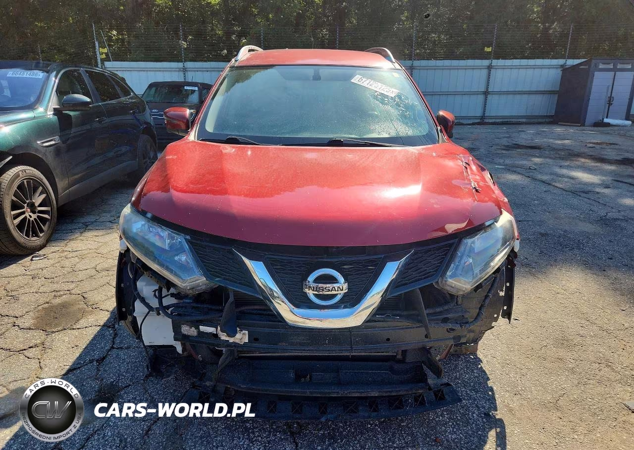2016 Nissan Rogue Sv VIN:KNMAT2MT0GP729984 - 5