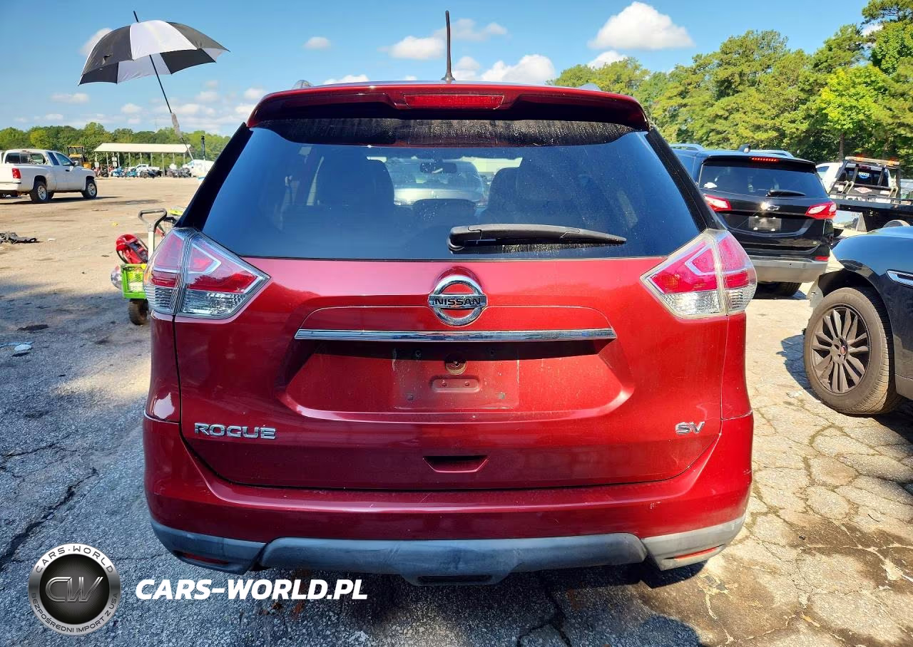 2016 Nissan Rogue Sv VIN:KNMAT2MT0GP729984 - 6