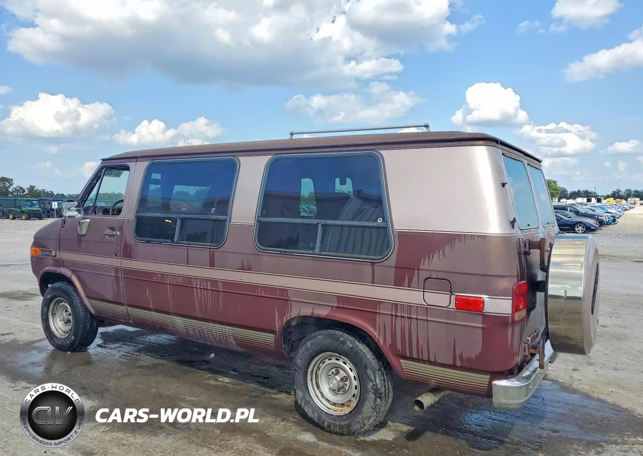 1991 GMC Rally Wagon - Van G2500 VIN:1GDEG25K9M7510847 - 2