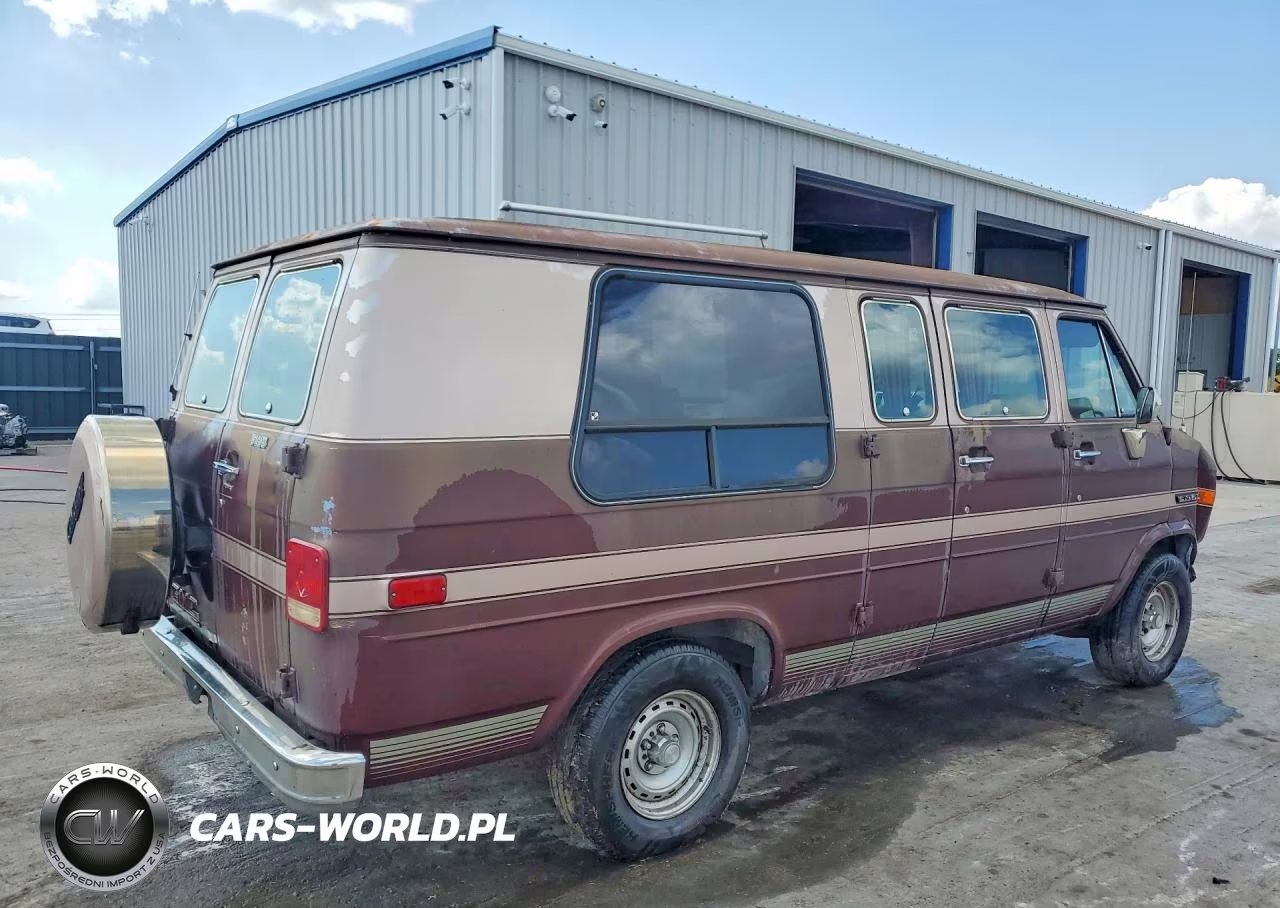 1991 GMC Rally Wagon - Van G2500 VIN:1GDEG25K9M7510847 - 3