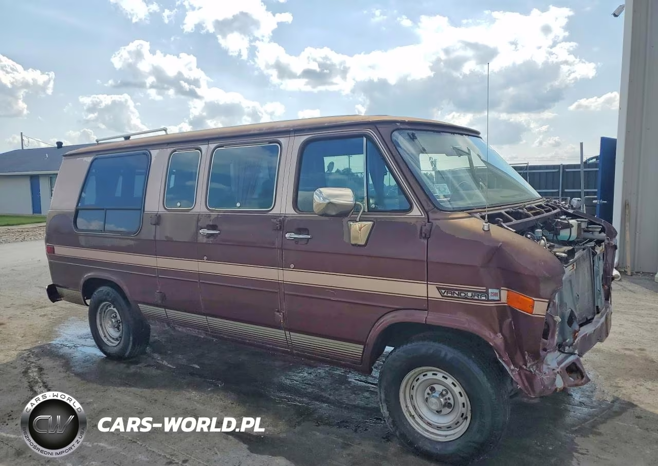 1991 GMC Rally Wagon - Van G2500 VIN:1GDEG25K9M7510847 - 4