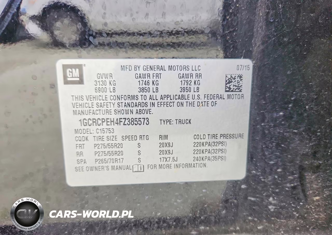 2015 Chevrolet Silverado C1500 VIN:1GCRCPEH4FZ385573 - 12
