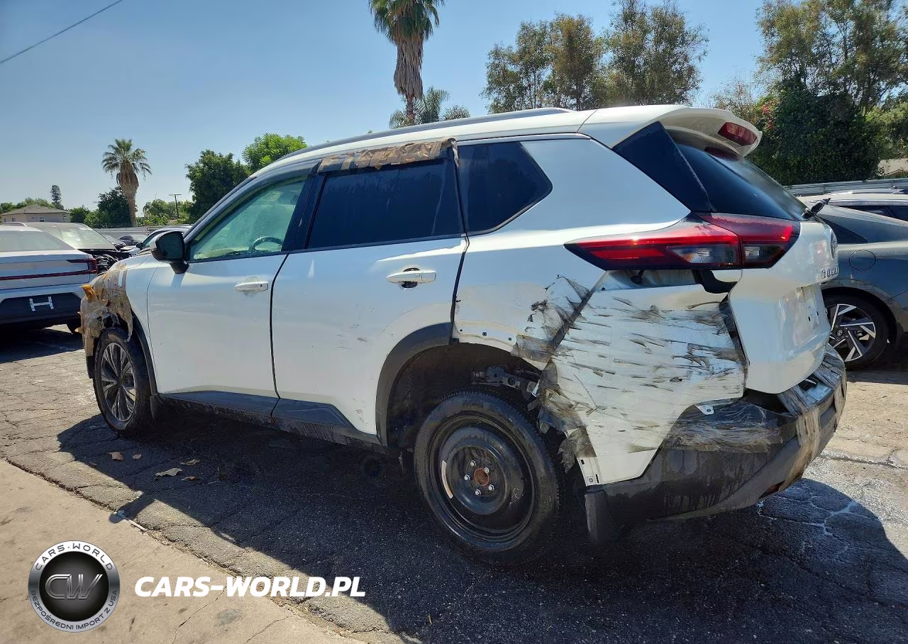 2022 Nissan Rogue Sv VIN:5N1BT3BA0NC733447 - 2