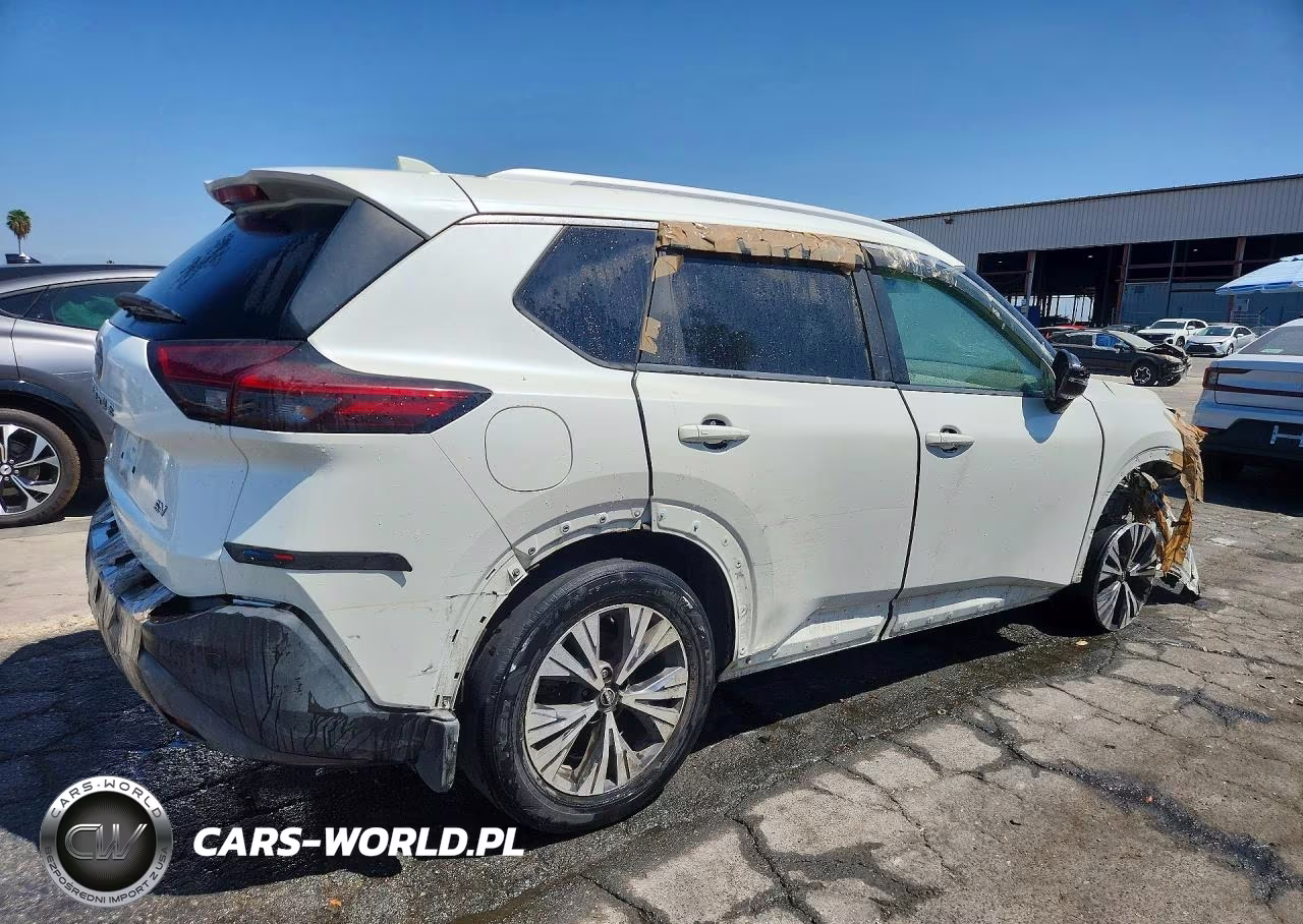 2022 Nissan Rogue Sv VIN:5N1BT3BA0NC733447 - 3