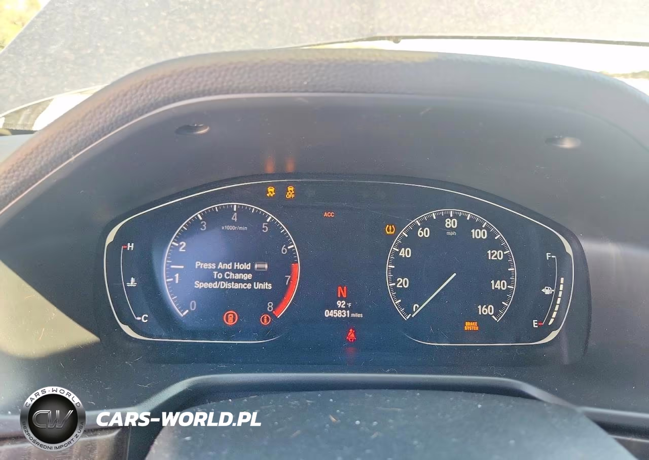 2020 Honda Accord Exl VIN:1HGCV1F53LA045330 - 9