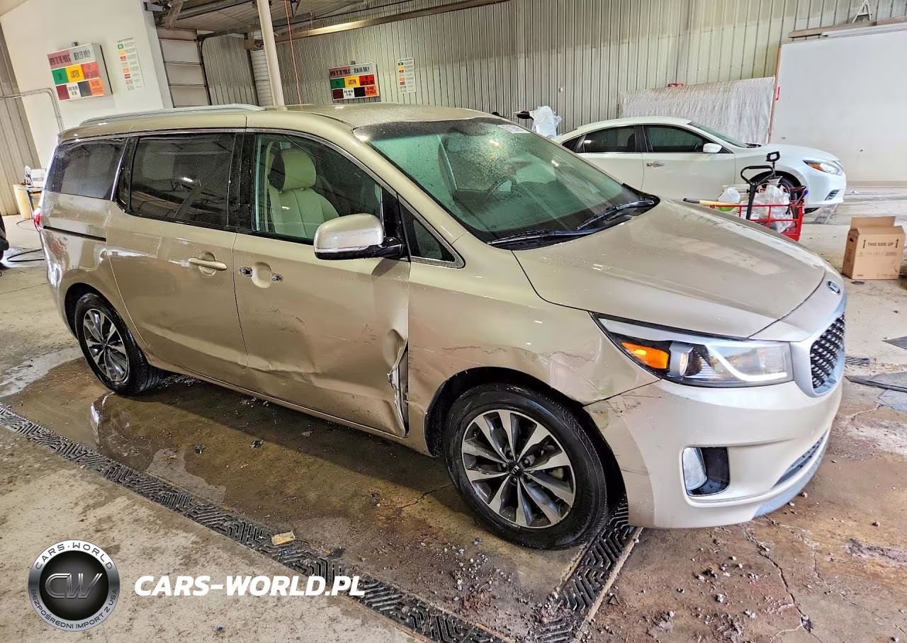 2015 Kia Sedona Sx VIN:KNDMC5C18F6019640 - 4