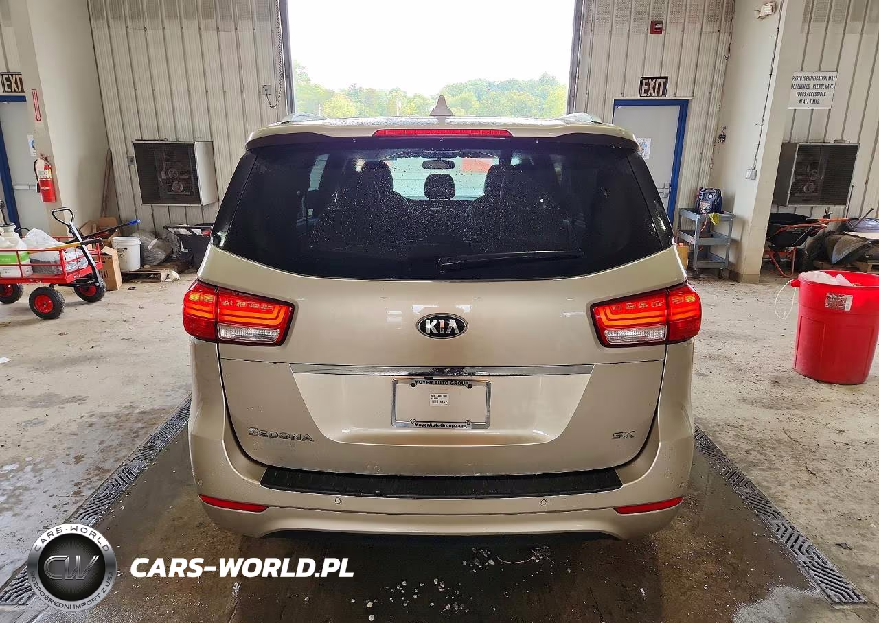 2015 Kia Sedona Sx VIN:KNDMC5C18F6019640 - 6
