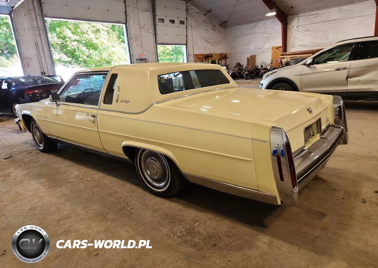 1984 Cadillac Fleetwood Brougham VIN:1G6AW4788E9092664 - 2