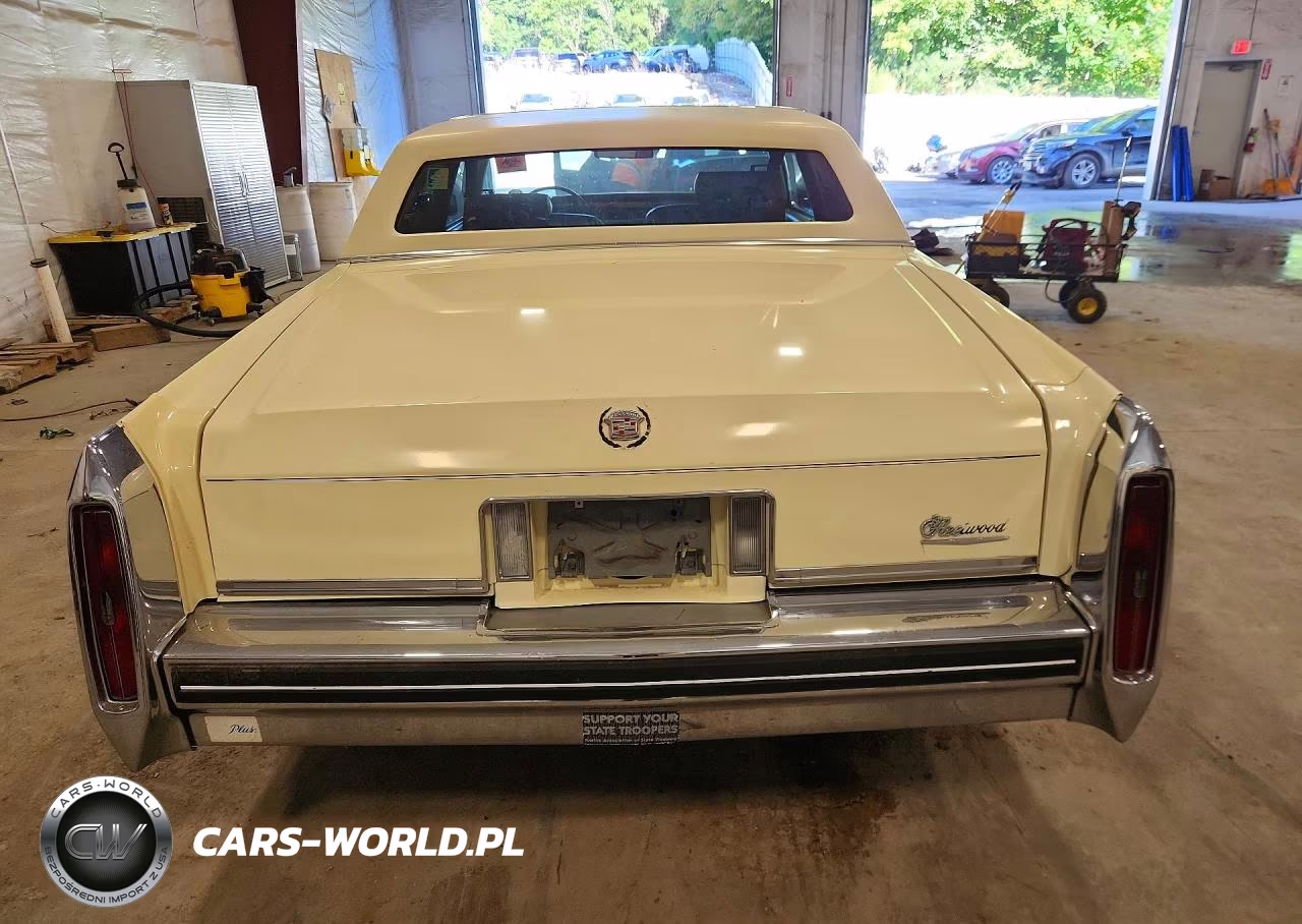 1984 Cadillac Fleetwood Brougham VIN:1G6AW4788E9092664 - 6