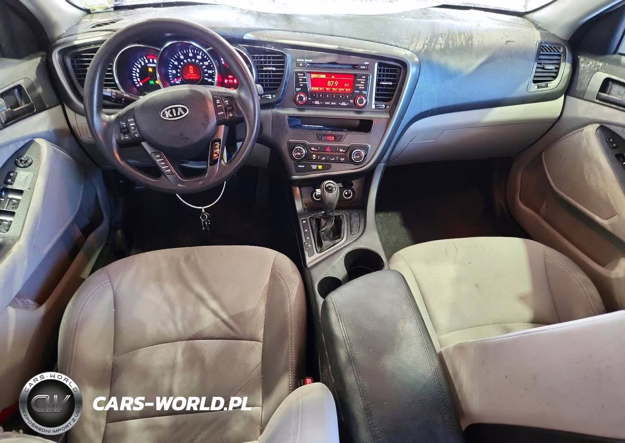 2012 Kia Optima Lx VIN:KNAGM4A75C5295462 - 8