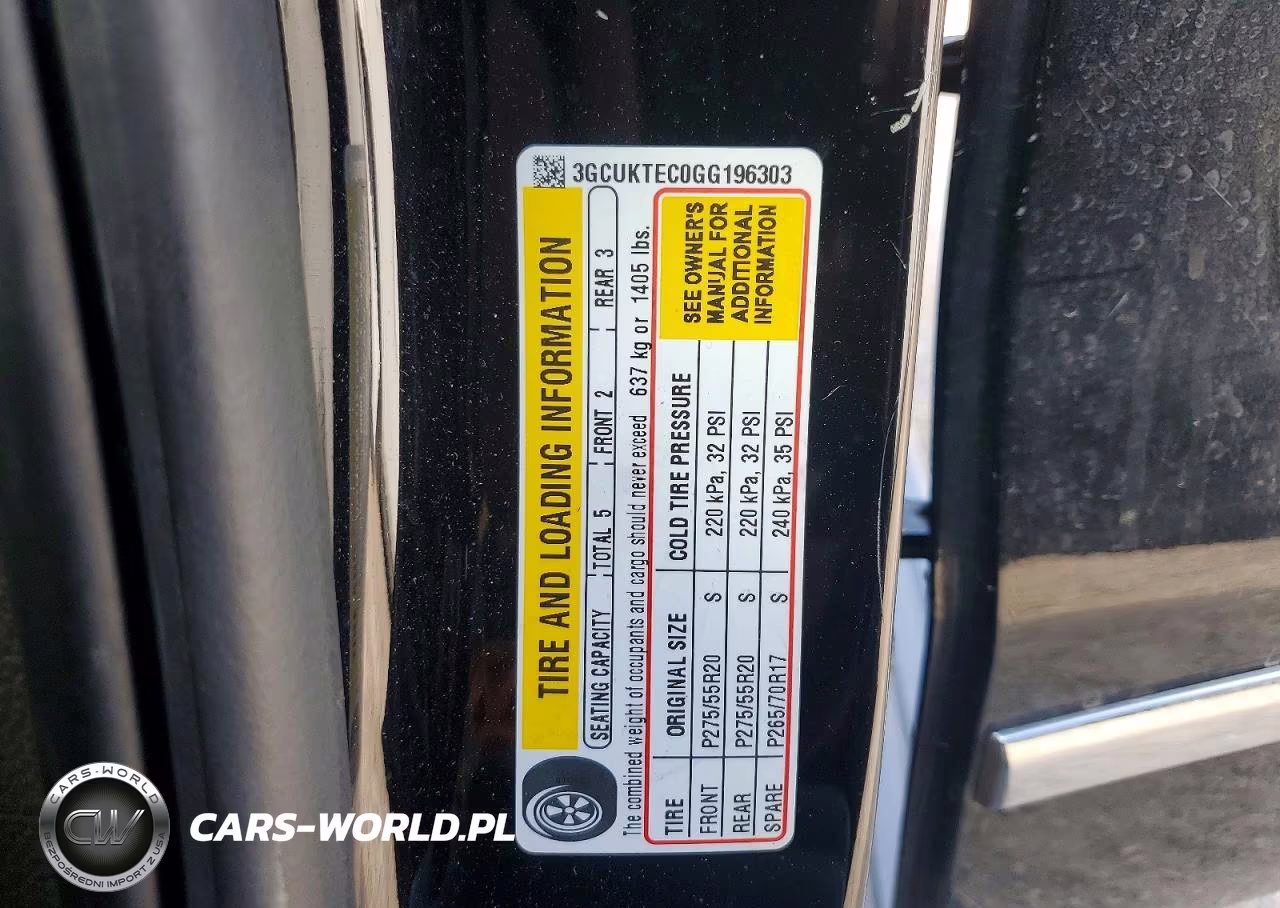 2016 Chevrolet Silverado K1500 High Country VIN:3GCUKTEC0GG196303 - 12
