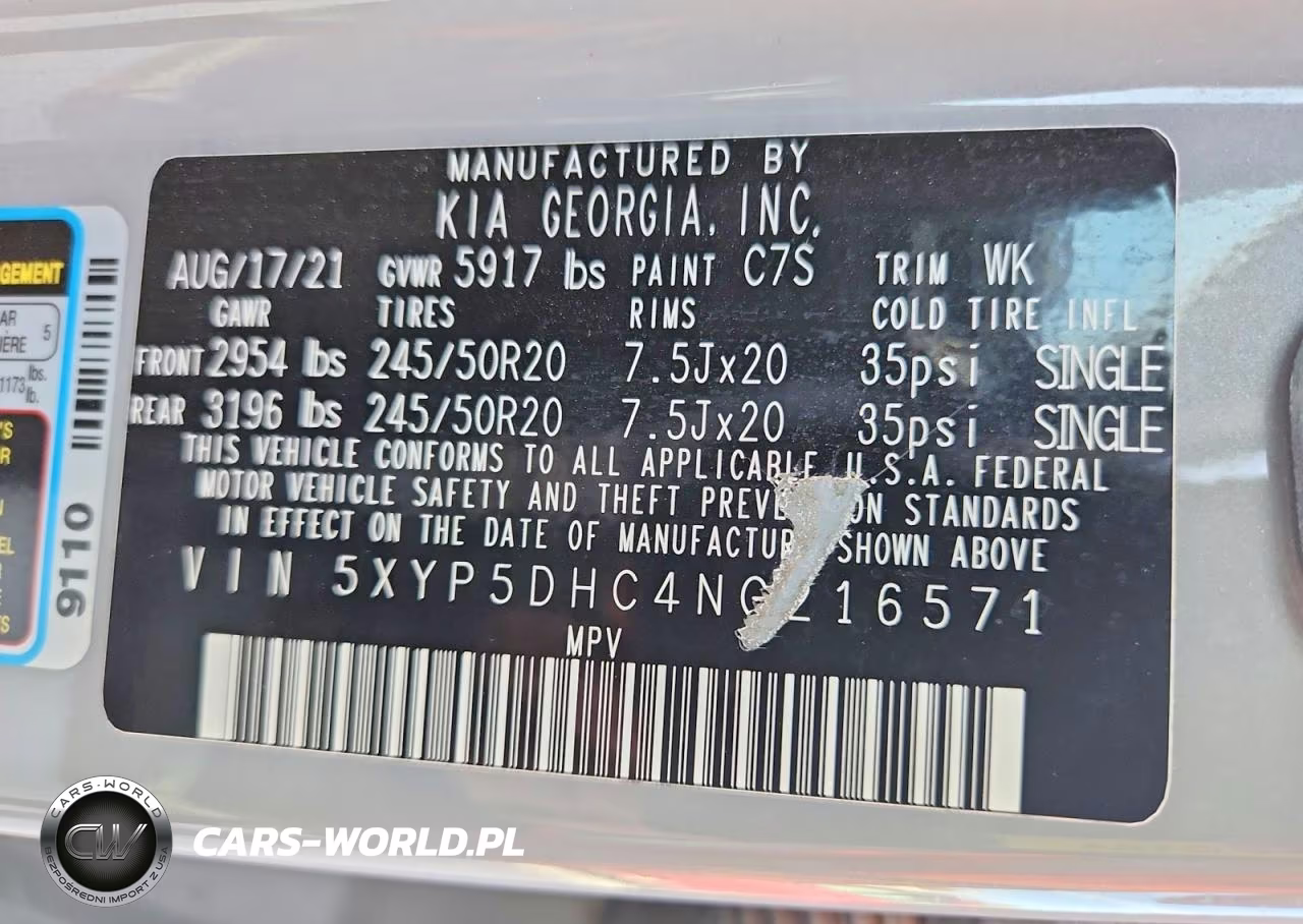 2022 Kia Telluride Sx VIN:5XYP5DHC4NG216571 - 13