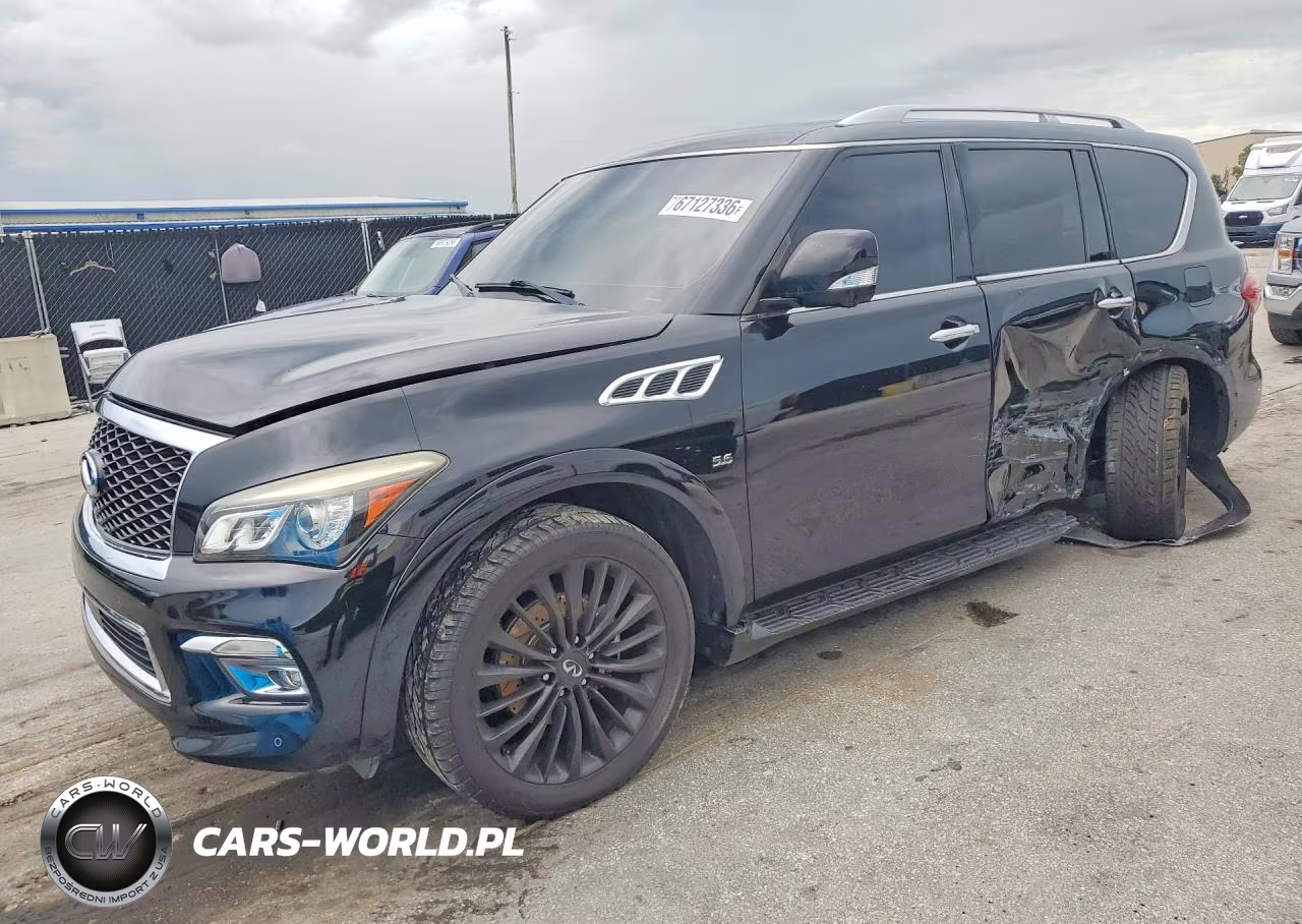 2017 Infiniti Qx80 Base VIN:JN8AZ2NFXH9640215 - 1
