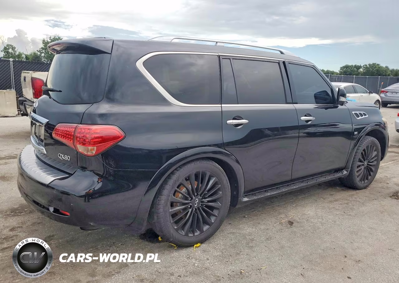 2017 Infiniti Qx80 Base VIN:JN8AZ2NFXH9640215 - 3