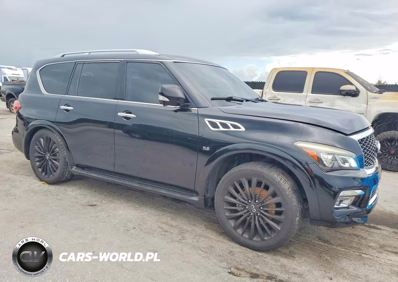 2017 Infiniti Qx80 Base VIN:JN8AZ2NFXH9640215 - 4