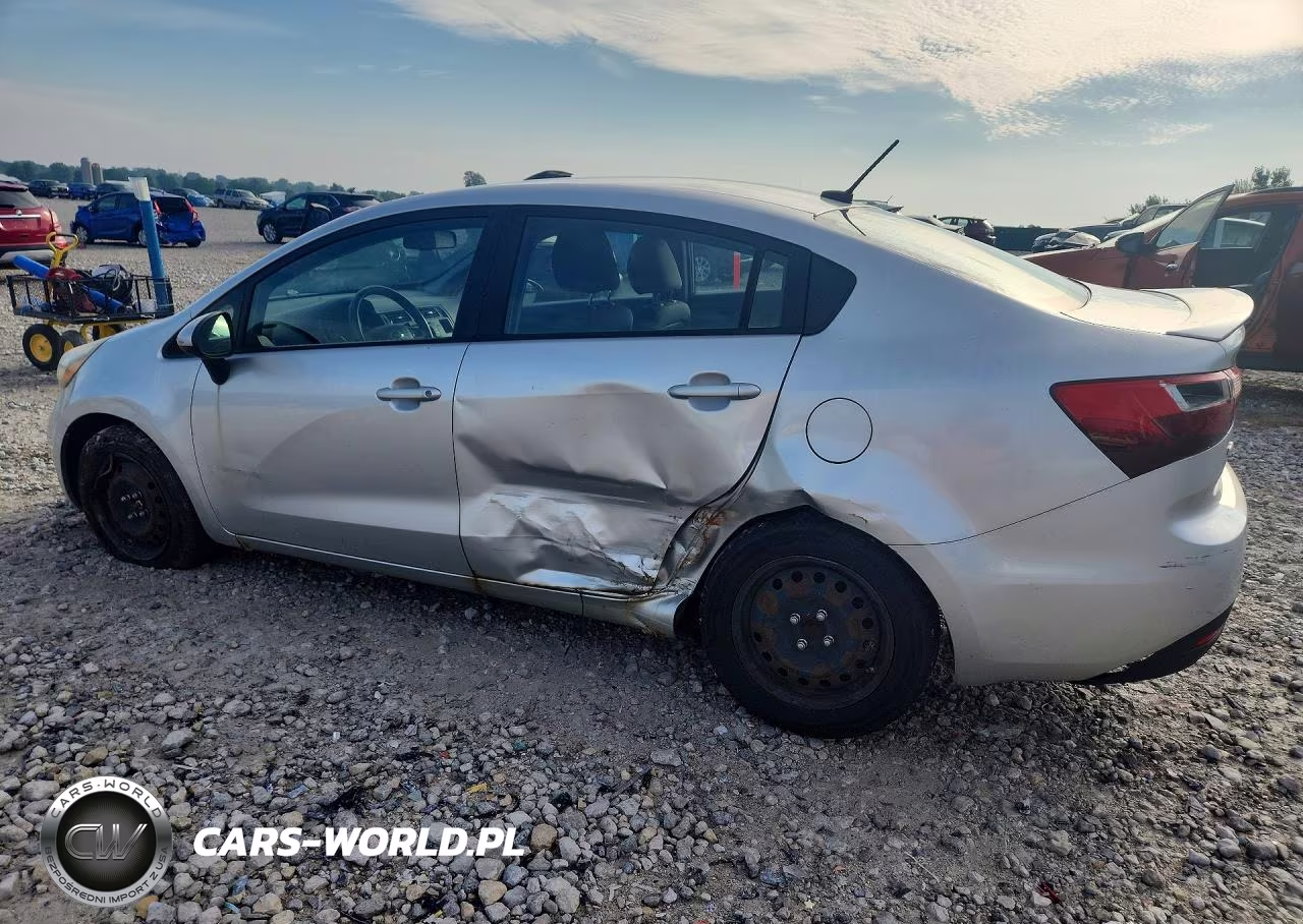 2013 Kia Rio Lx VIN:KNADM4A35D6159487 - 2