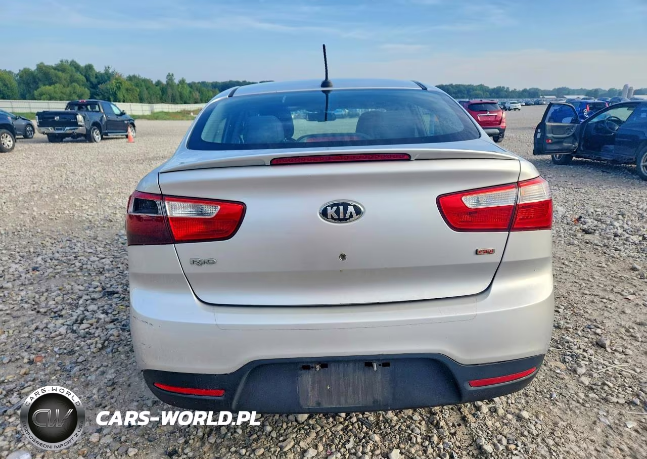 2013 Kia Rio Lx VIN:KNADM4A35D6159487 - 6