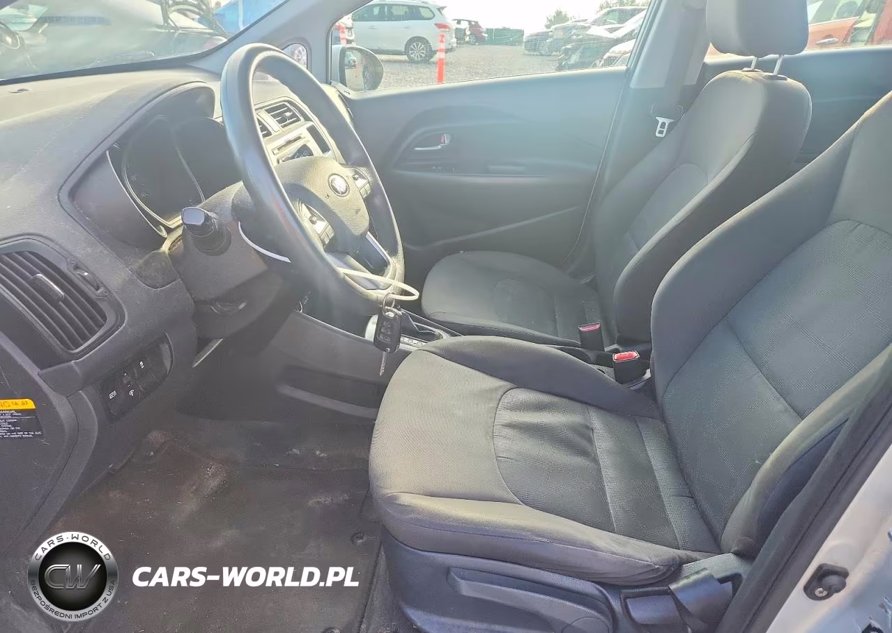 2013 Kia Rio Lx VIN:KNADM4A35D6159487 - 7