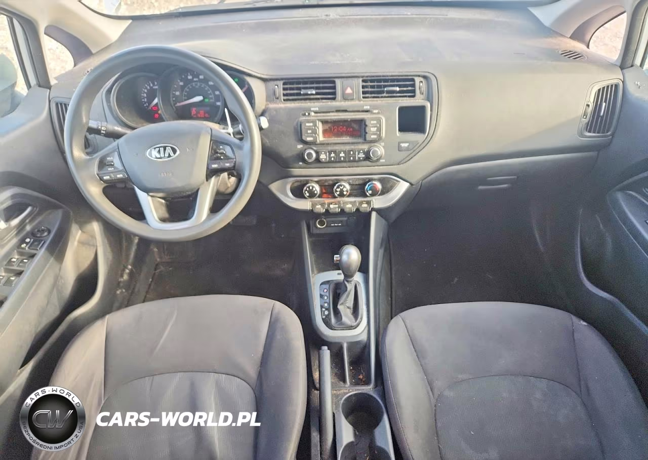 2013 Kia Rio Lx VIN:KNADM4A35D6159487 - 8