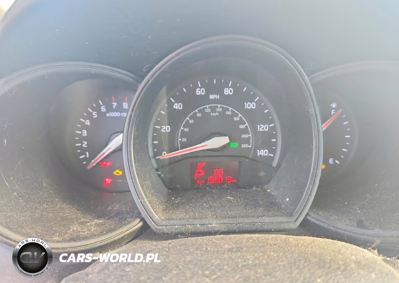 2013 Kia Rio Lx VIN:KNADM4A35D6159487 - 9