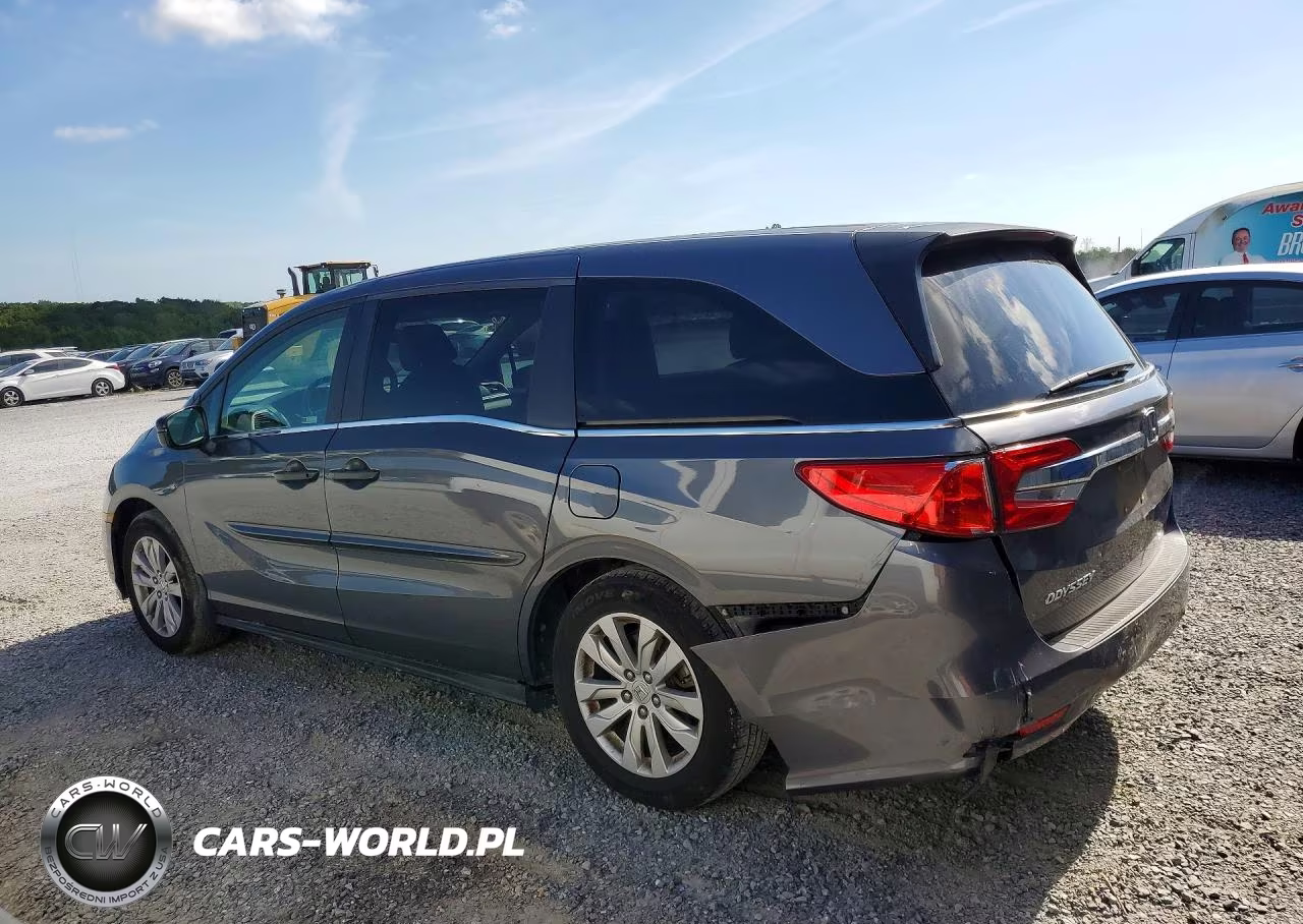 2018 Honda Odyssey Lx VIN:5FNRL6H28JB086720 - 2