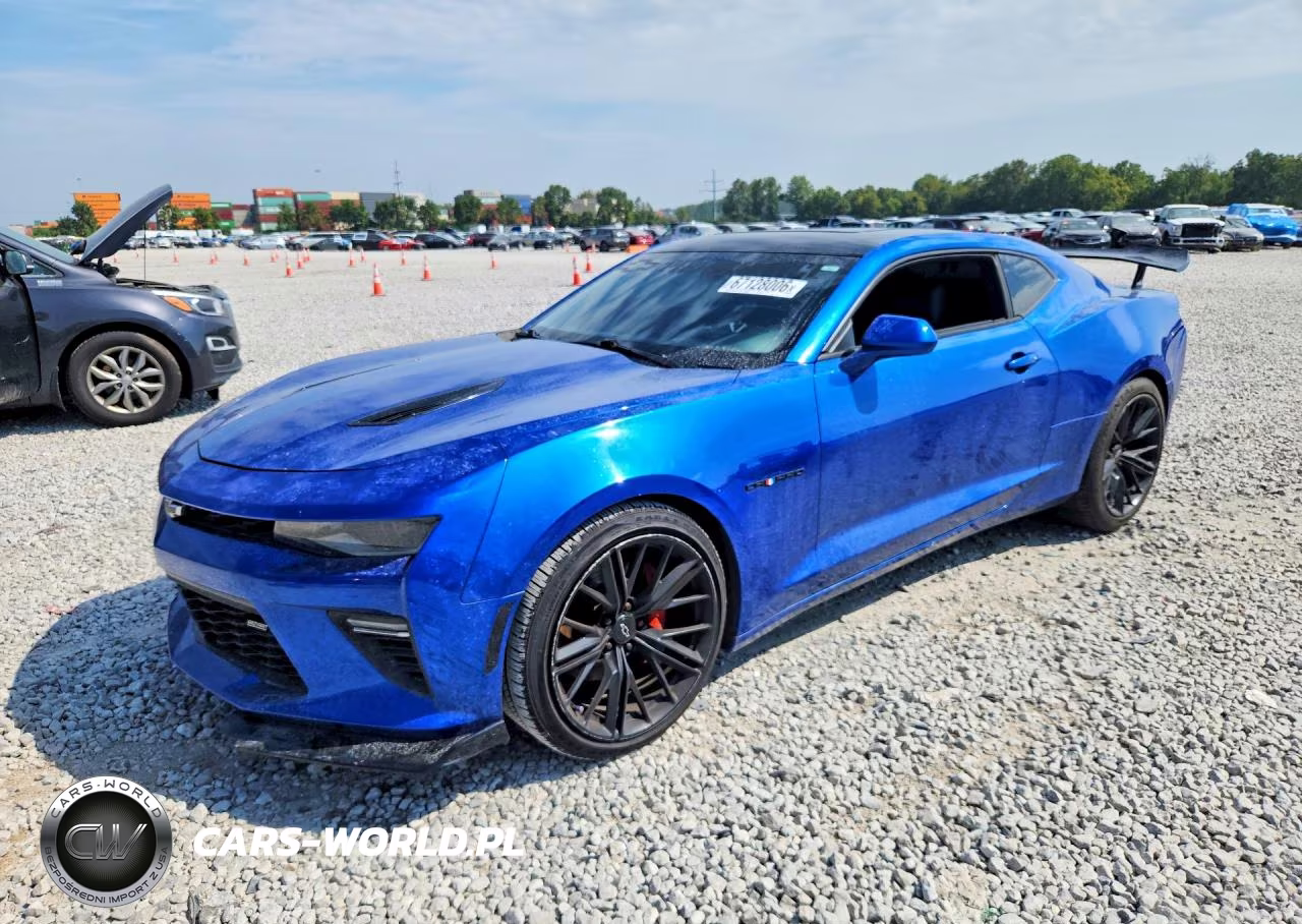 2018 Chevrolet Camaro Ss VIN:1G1FH1R74J0162183 - 1