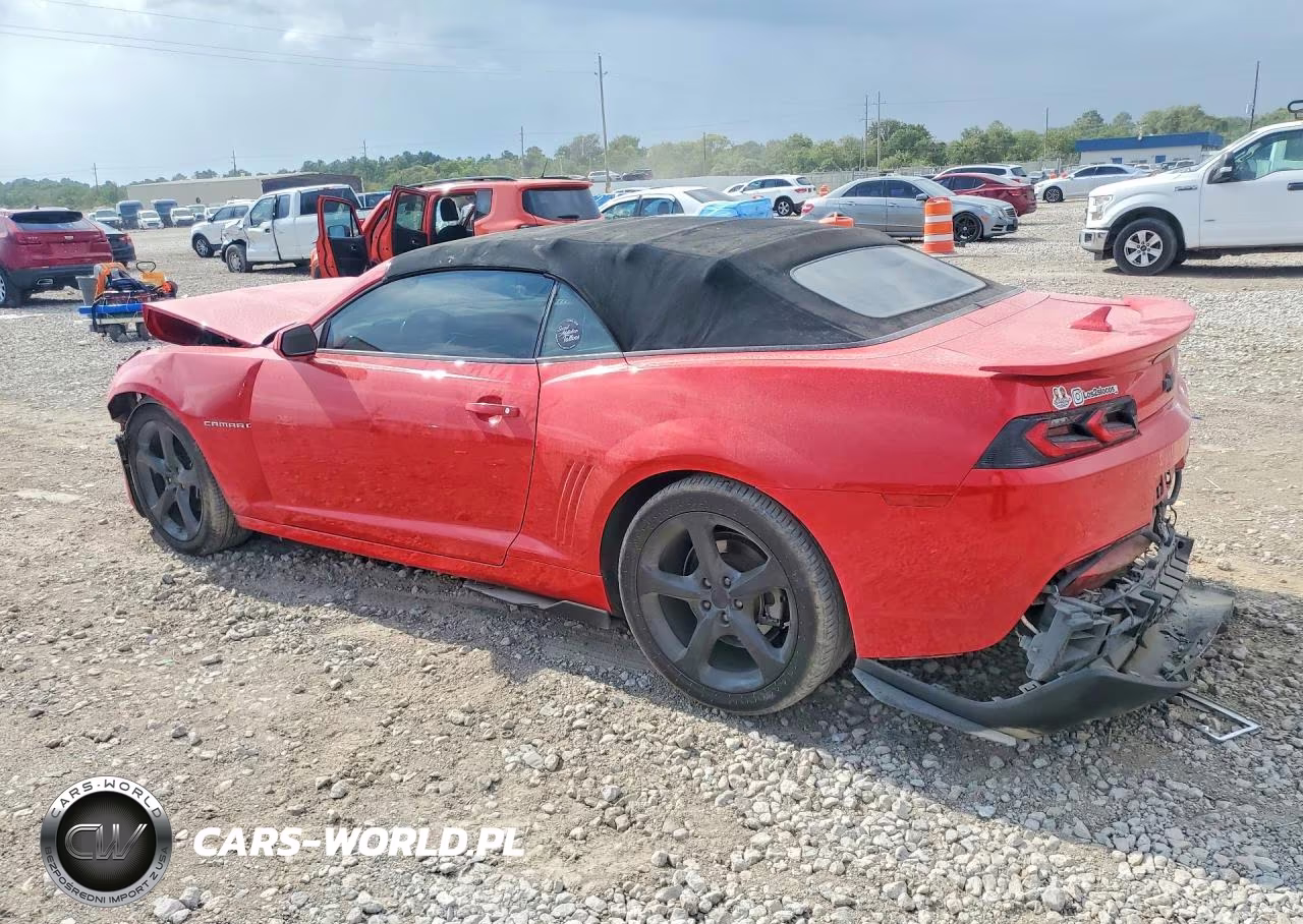 2015 Chevrolet Camaro Lt VIN:2G1FF3D33F9209478 - 2