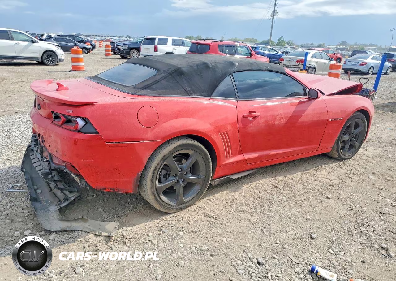 2015 Chevrolet Camaro Lt VIN:2G1FF3D33F9209478 - 3