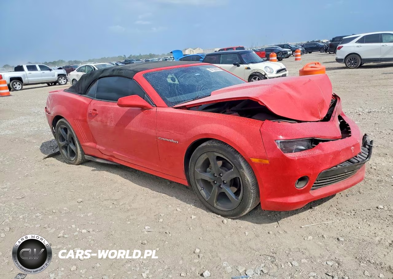 2015 Chevrolet Camaro Lt VIN:2G1FF3D33F9209478 - 4