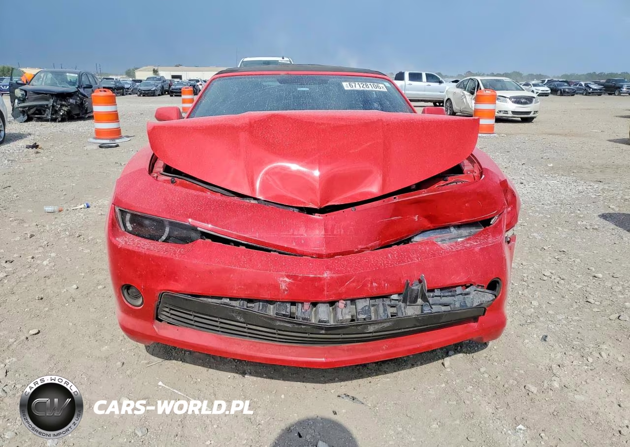 2015 Chevrolet Camaro Lt VIN:2G1FF3D33F9209478 - 5