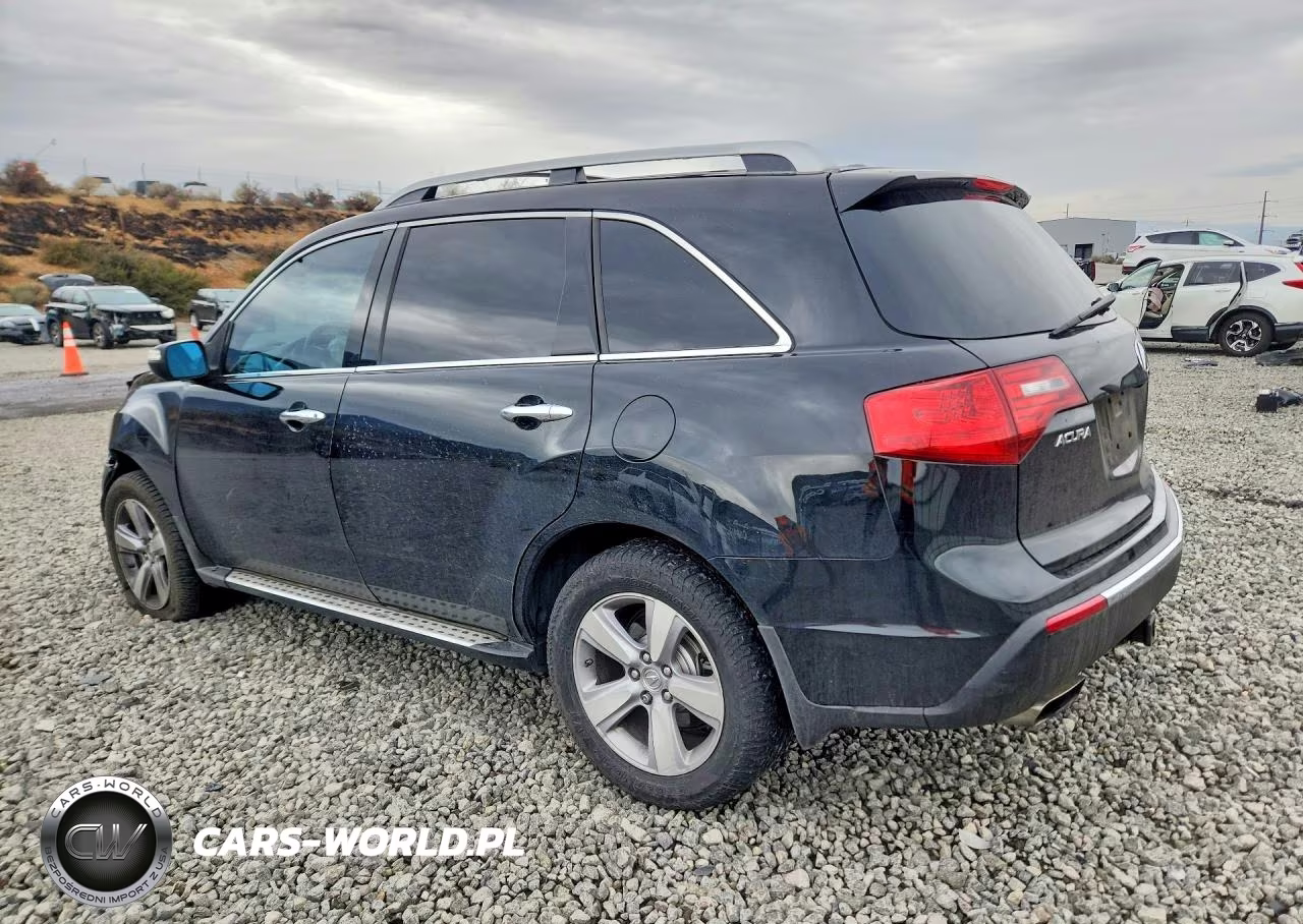2011 Acura Mdx VIN:2HNYD2H21BH525098 - 2