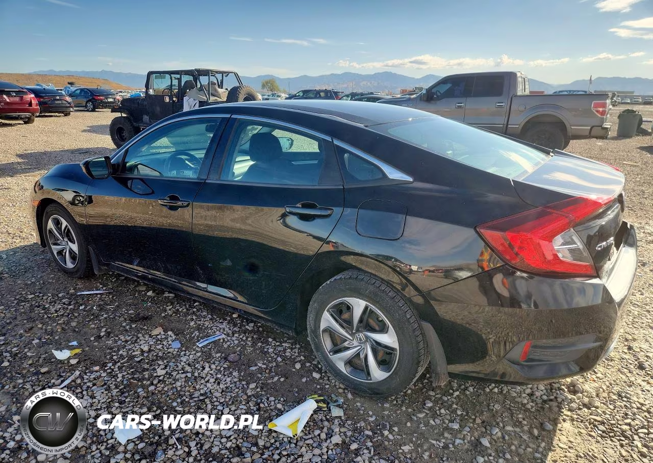 2021 Honda Civic Lx VIN:19XFC2F6XME001582 - 2