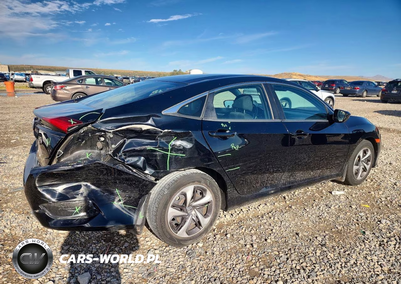 2021 Honda Civic Lx VIN:19XFC2F6XME001582 - 3
