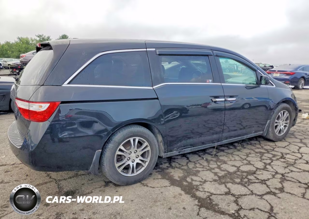 2013 Honda Odyssey Ex-L VIN:5FNRL5H6XDB025032 - 3